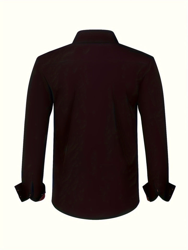 NOVAE | LIGHT ELEGANT SHIRT WITH CONTRAST DETAILS