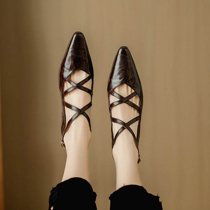 Lira Genuine Leather Heels