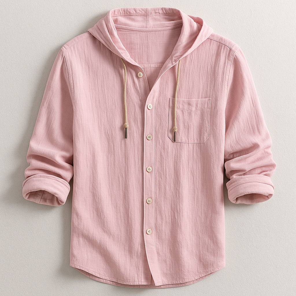 NOVAE  | LUXURY SHIRT WITH HOOD