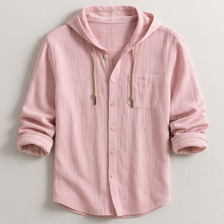 NOVAE  | LUXURY SHIRT WITH HOOD