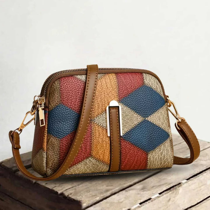Zoe™ | Stand Out in Style — Colourful Leather Mini Bag