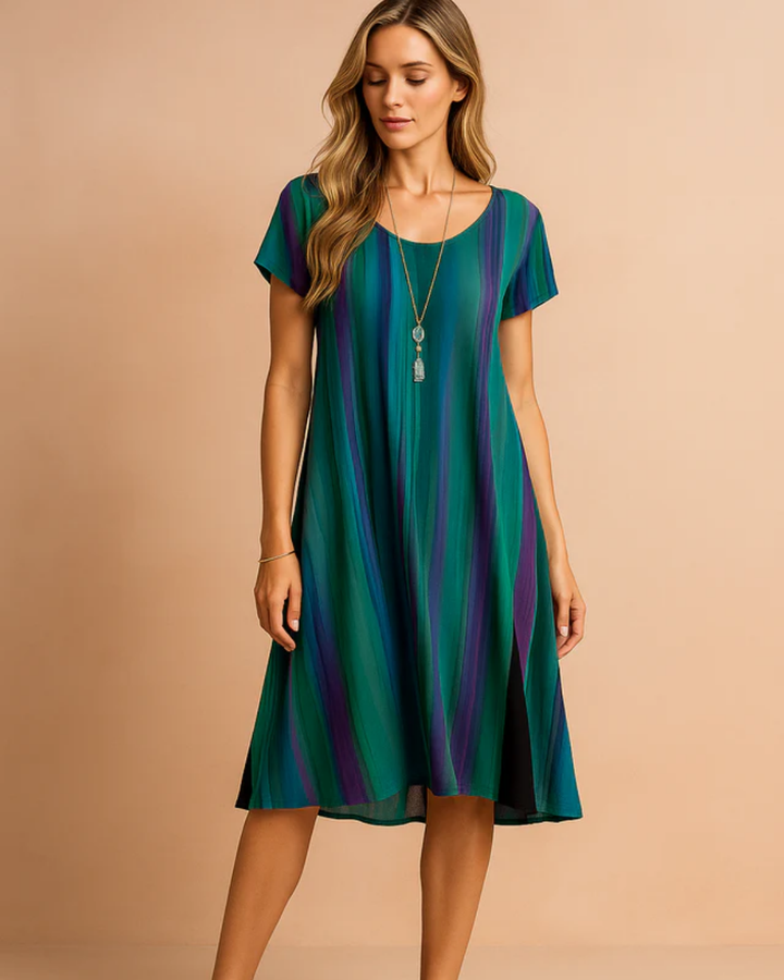 Liora | Boho Gradient Dress