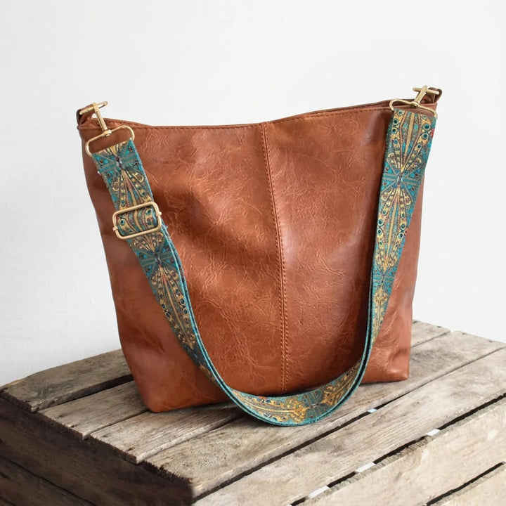 Avery™ | Spacious & Organized — Leather Work Bag with Compartments