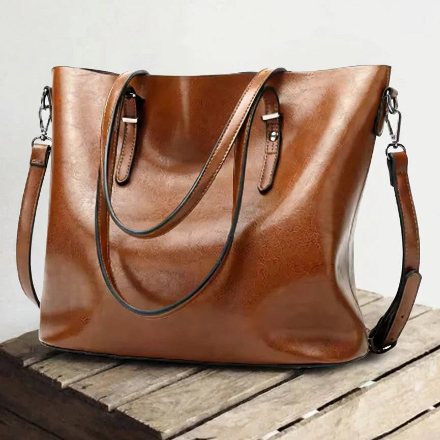 Ashley™ | Carry It All Day — Leather Shoulder Bag