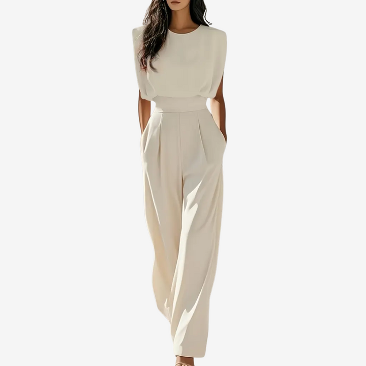 Ariia™ Jumpsuit with Waist Belt