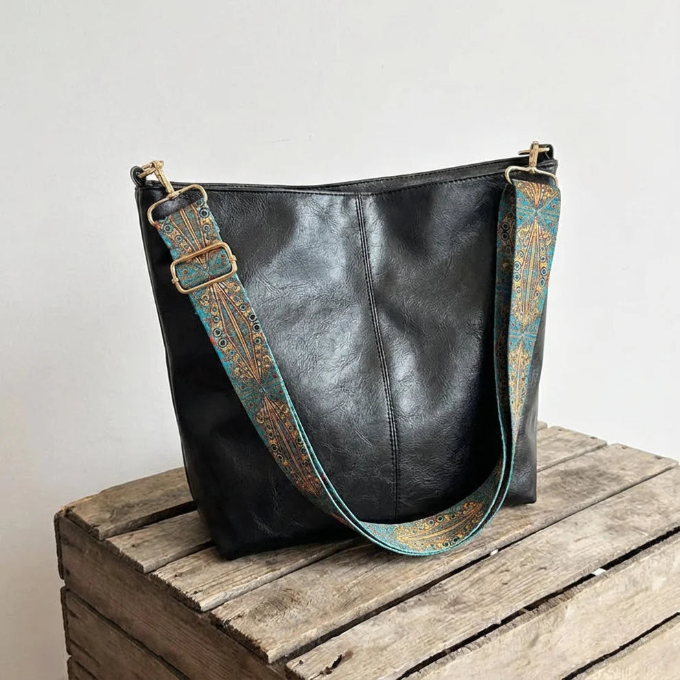 Avery™ | Spacious & Organized — Leather Work Bag with Compartments