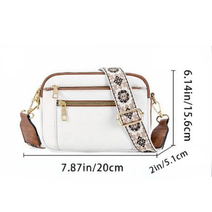 Mira™ -  Elegant Leather Shoulder Bag