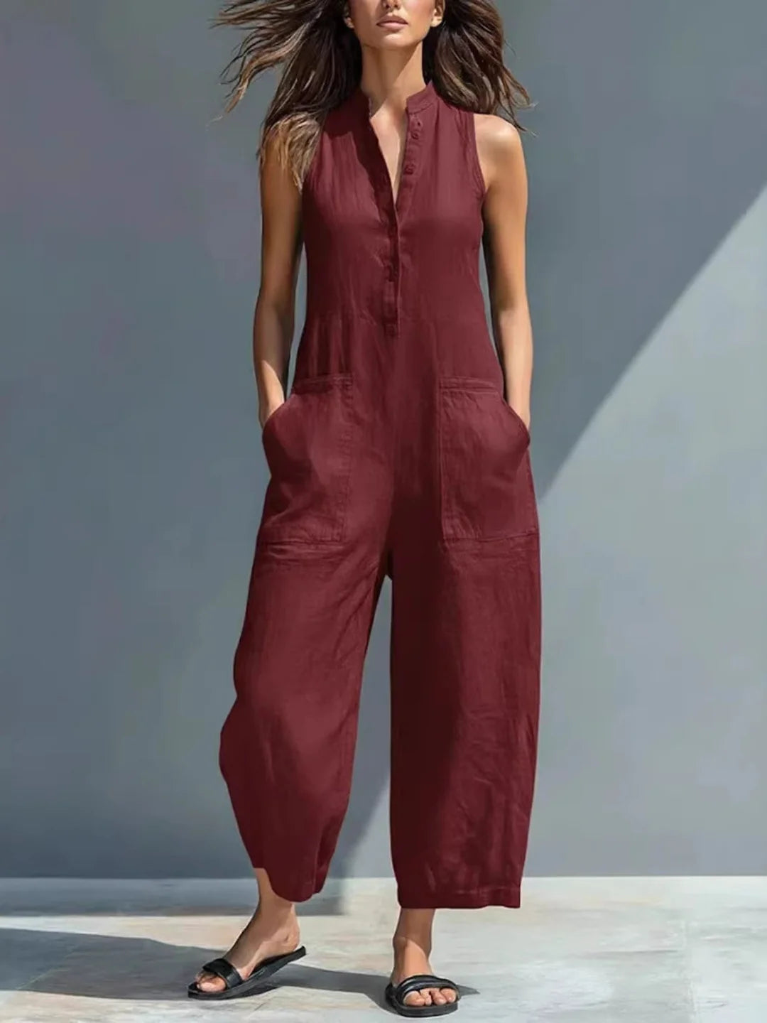 Lucinda | Elegant Wide-Leg Jumpsuit