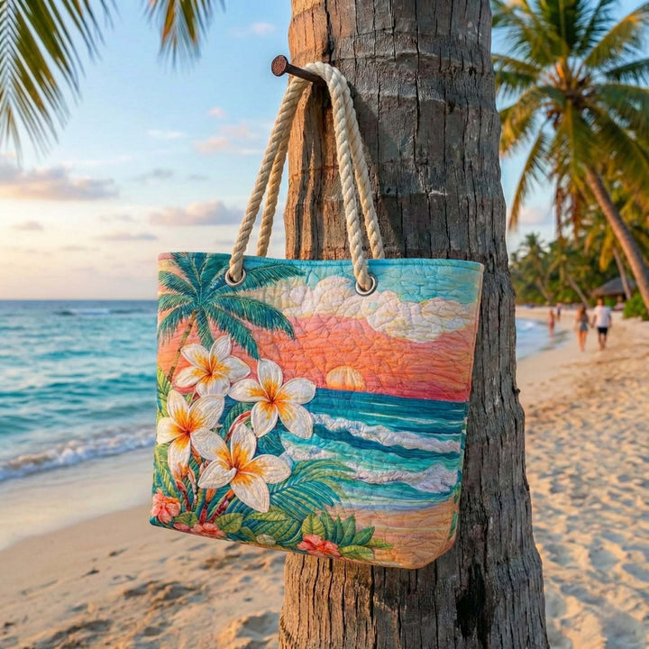 Tropical Spirit Beach Tote