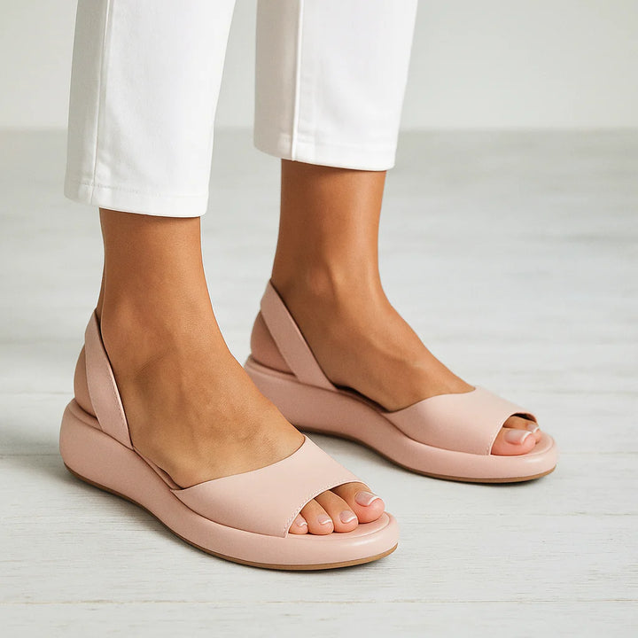 Evelyn | Minimalist Open-Toe Sandals