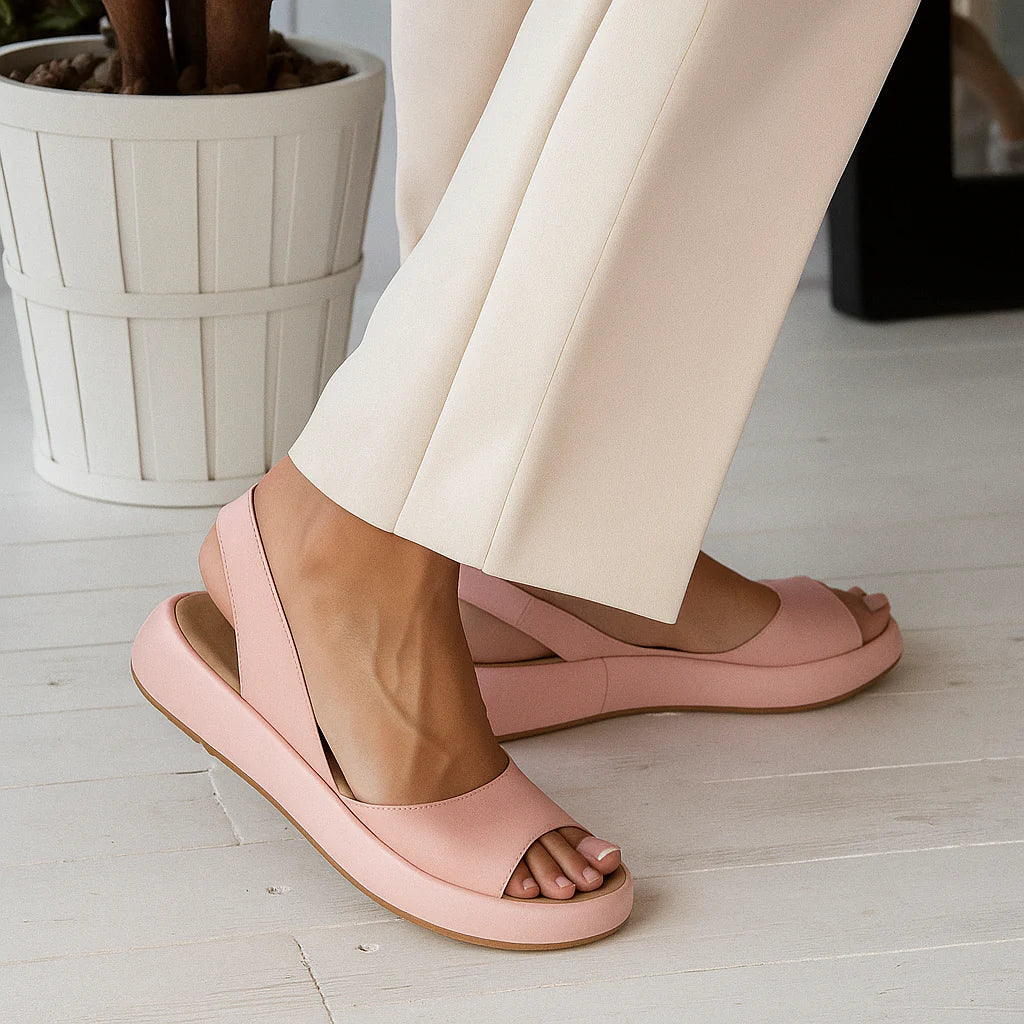 Evelyn | Minimalist Open-Toe Sandals