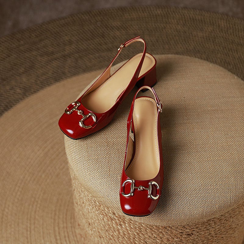 Erox Genuine Leather Heels