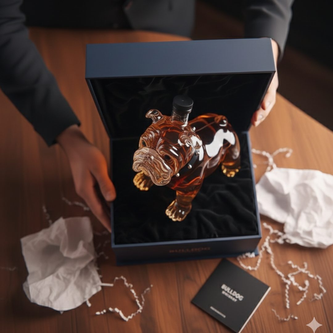Bulldog Limited Edition Whiskey Decanter