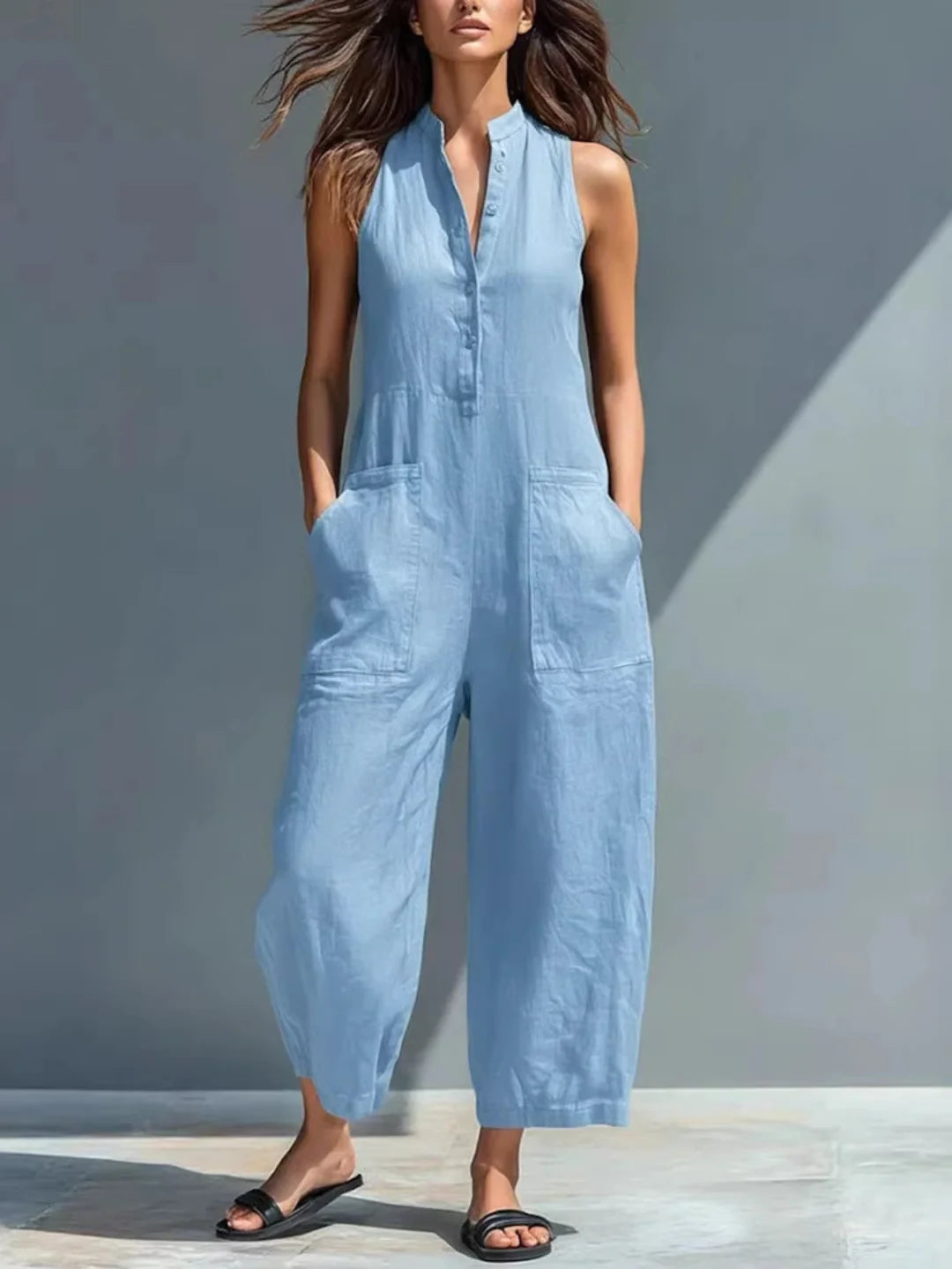 Lucinda | Elegant Wide-Leg Jumpsuit