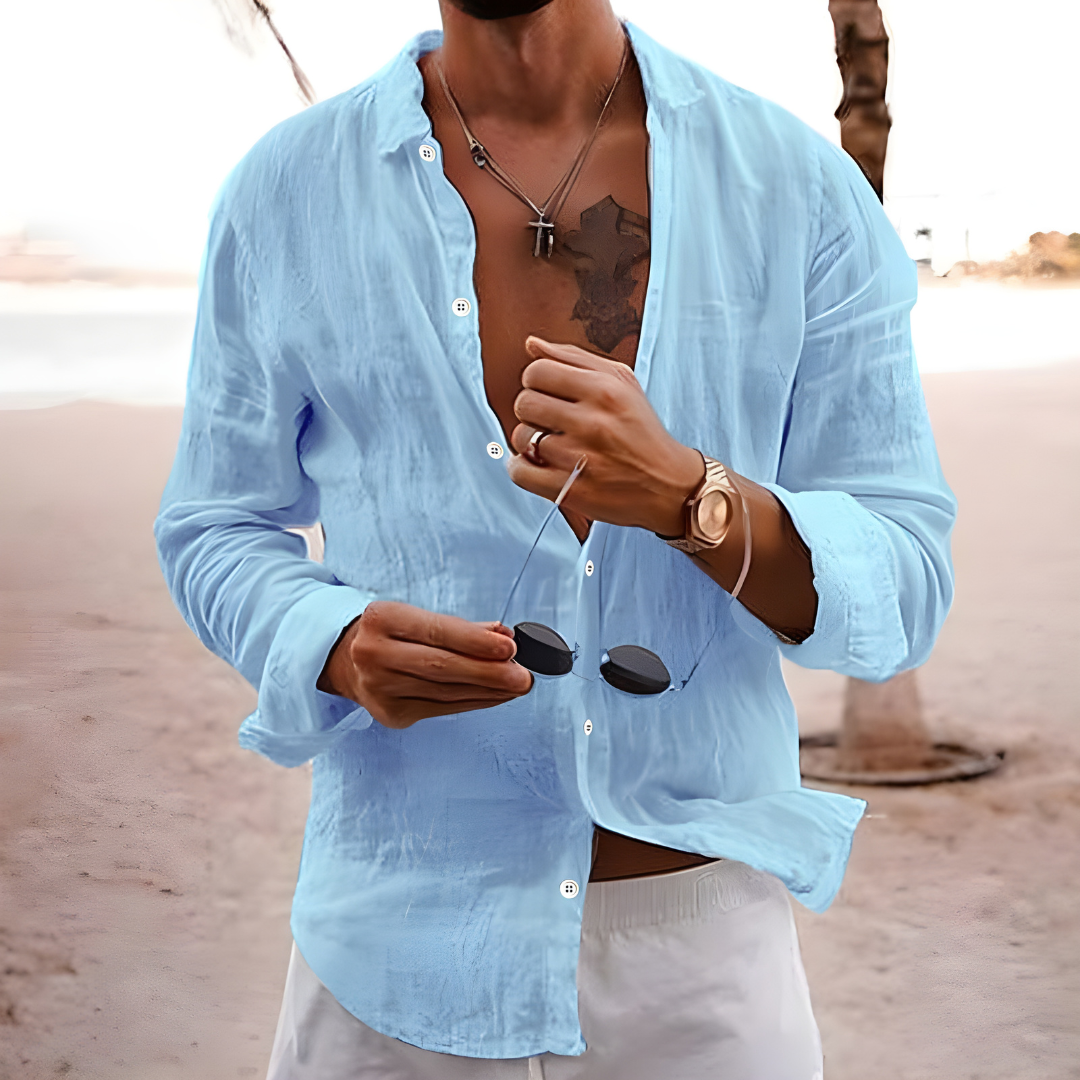 NATURAL COTTON SUMMER SHIRT
