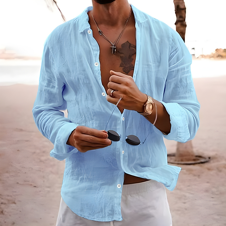 NATURAL COTTON SUMMER SHIRT