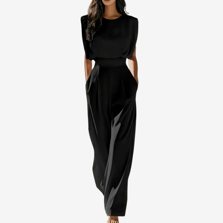 Ariia™ Jumpsuit with Waist Belt