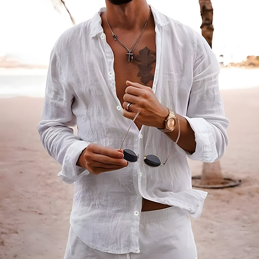 NATURAL COTTON SUMMER SHIRT