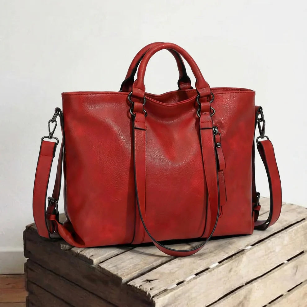 Megan™ | Effortless Comfort — Spacious Leather Shoulder Bag