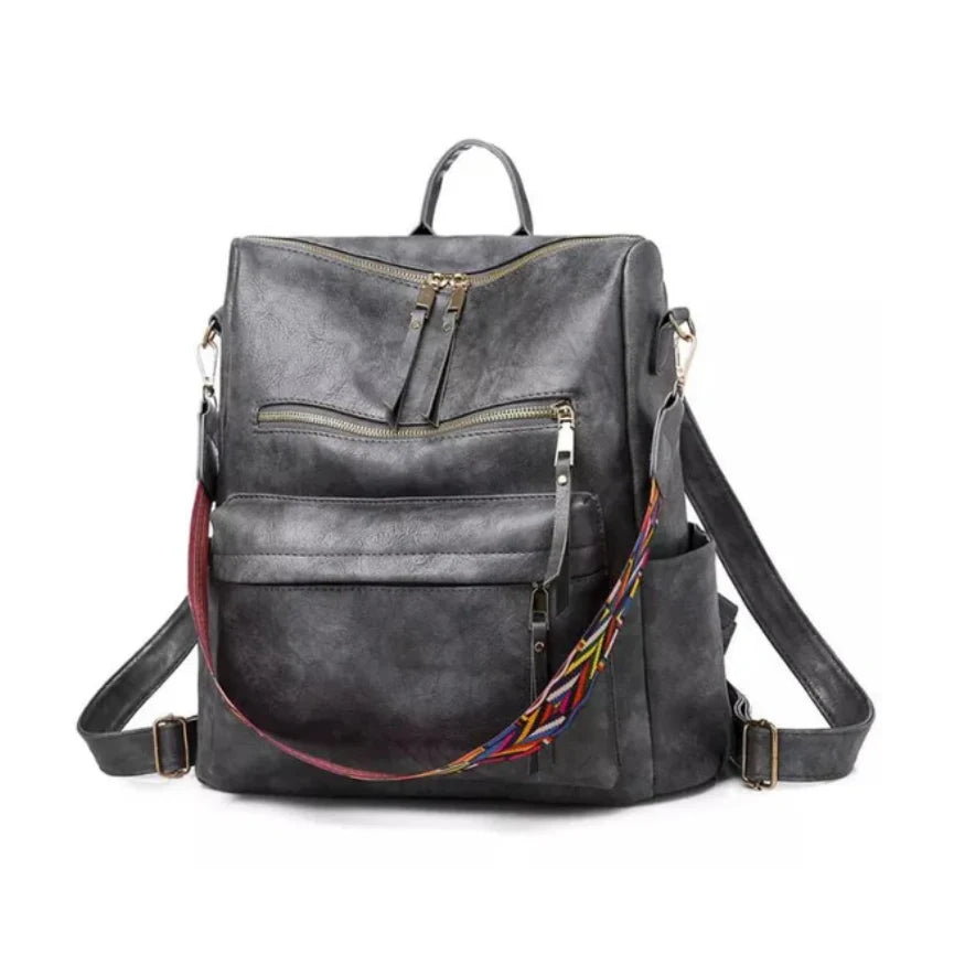 Hannah™ | Work & Life in One Bag — Leather Backpack