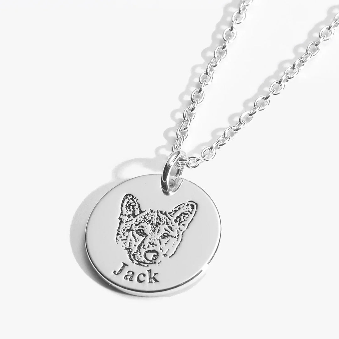 Custom Necklace with Pet's Face