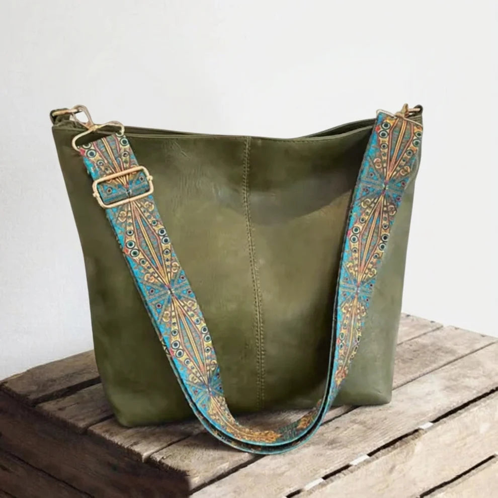 Avery™ | Spacious & Organized — Leather Work Bag with Compartments
