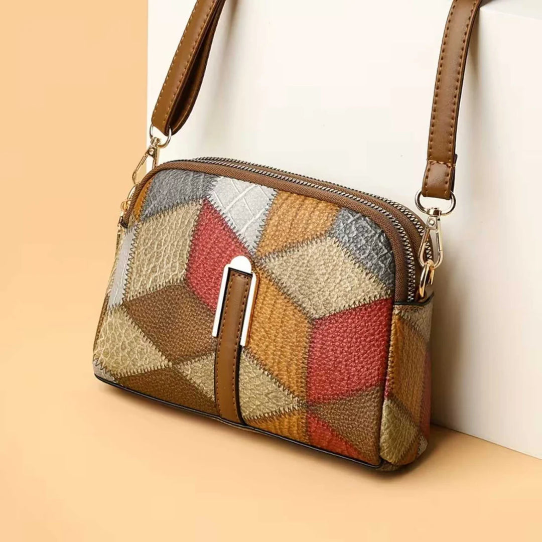 Zoe™ | Stand Out in Style — Colourful Leather Mini Bag