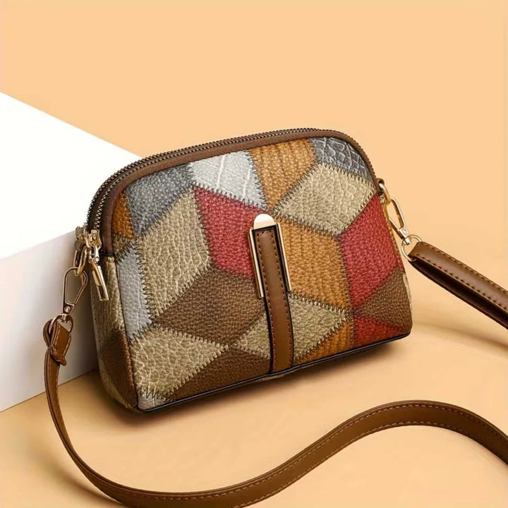 Zoe™ | Stand Out in Style — Colourful Leather Mini Bag