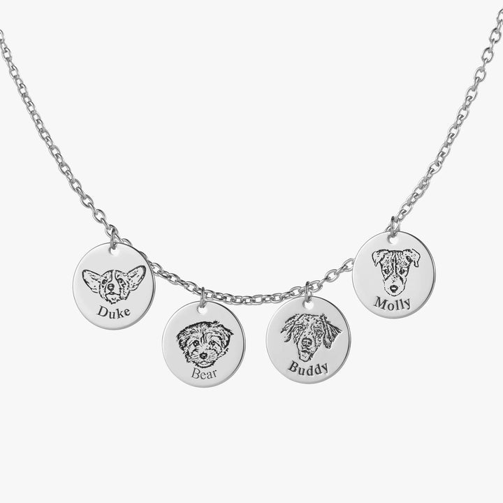 Custom Necklace with Pet's Face