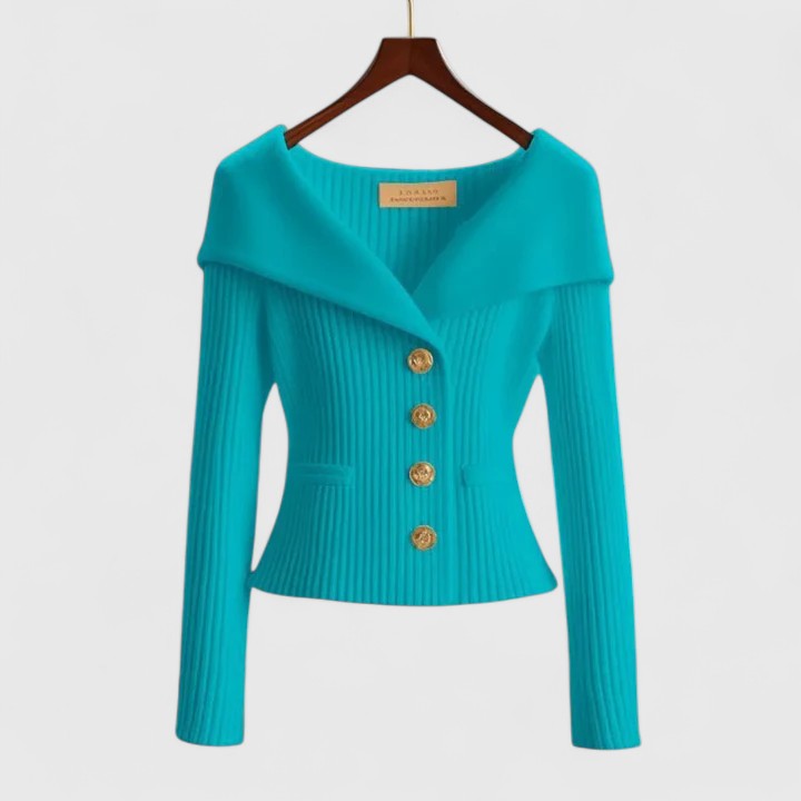 Gabrielle | Sculpted Knit Cardigan