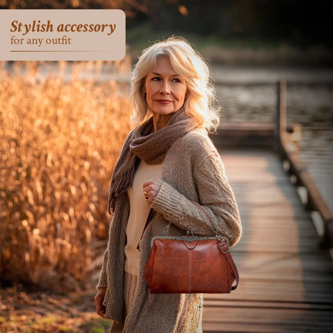 Margaret™  | Always Polished — Timeless Leather Handbag