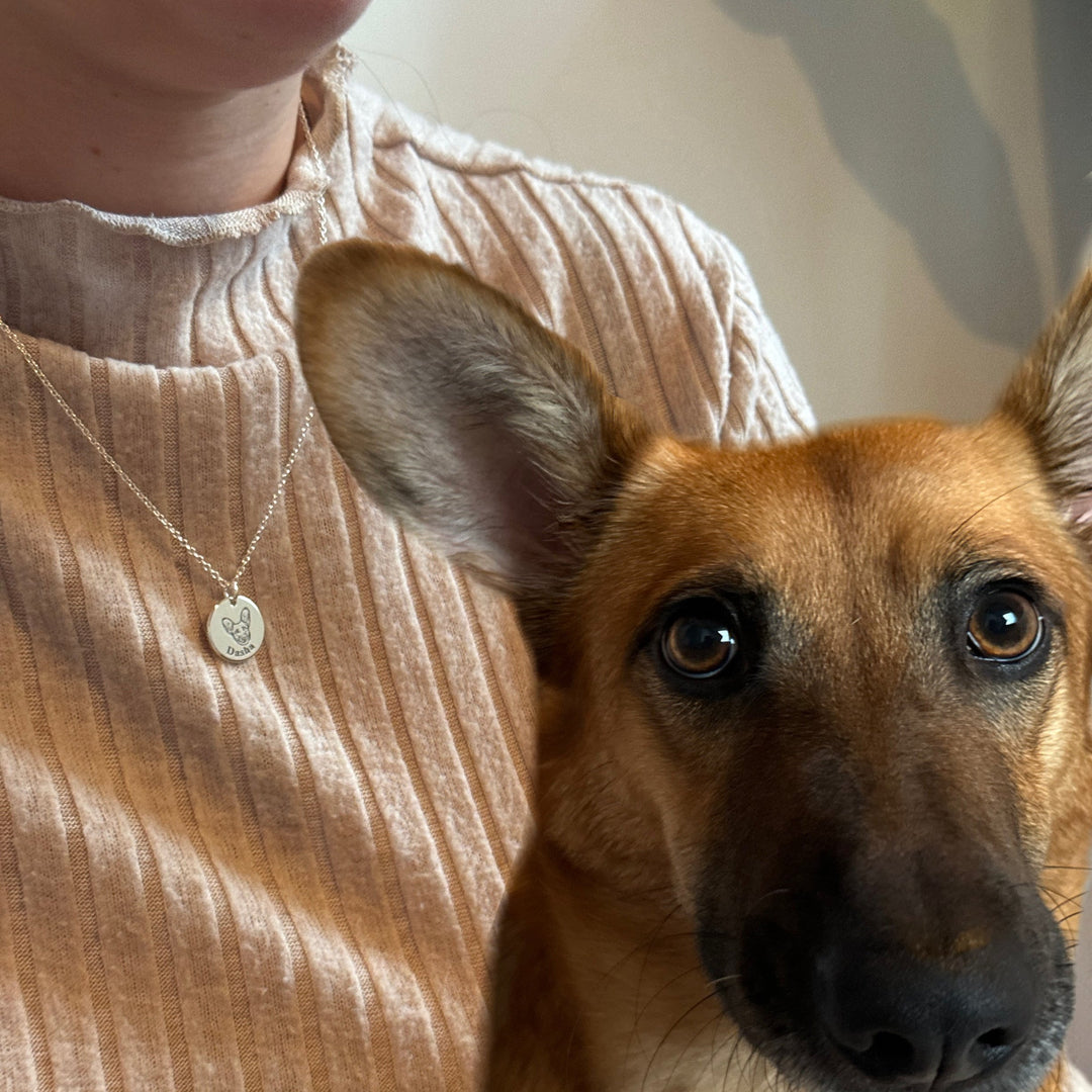 Custom Necklace with Pet's Face