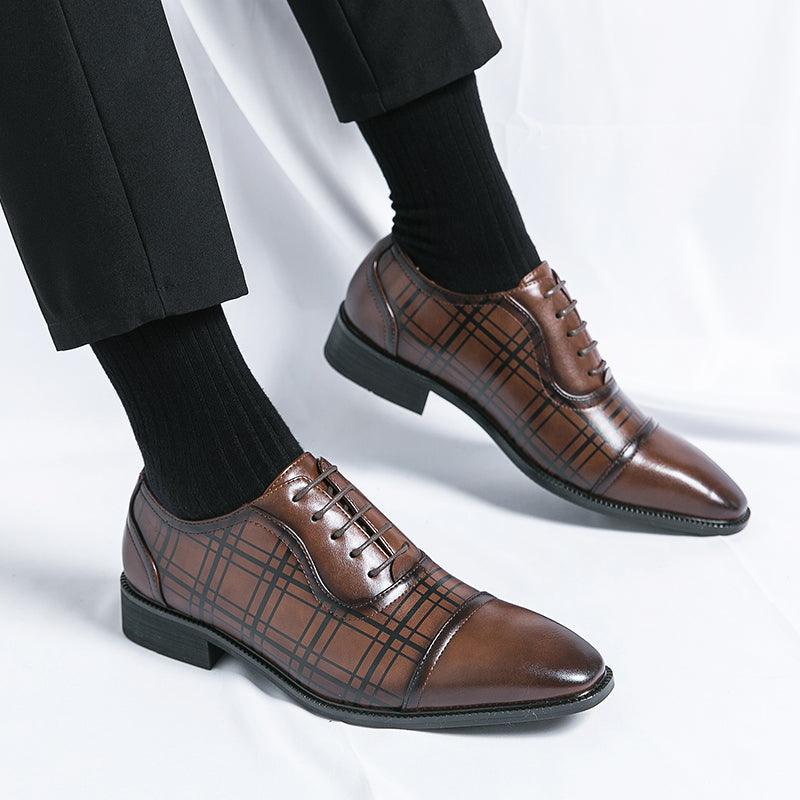 Harmon Genuine Leather Dress Shoes