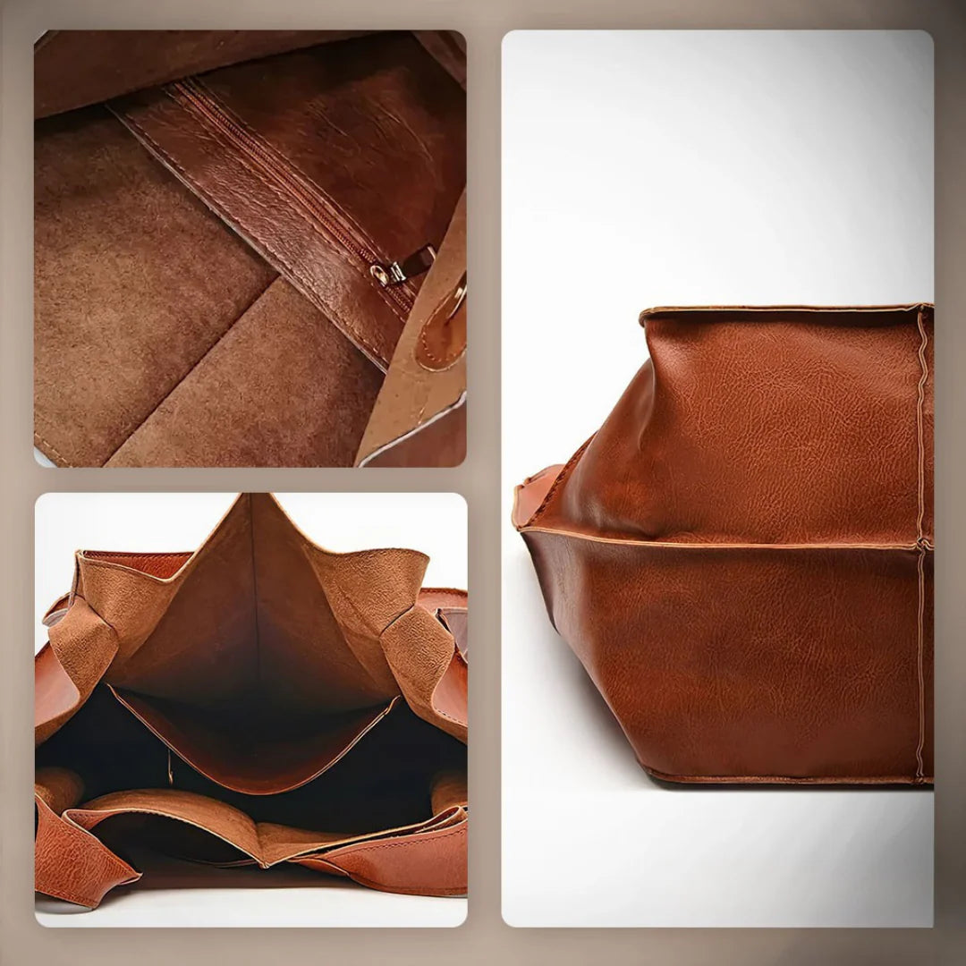 Emily™ | Carry Everything, Nothing Too Heavy — Spacious Leather Bag