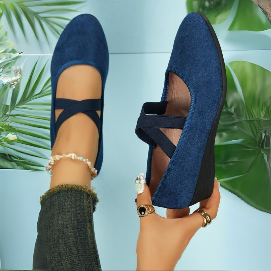 Calera | Closed Wedge Ballerina Shoes