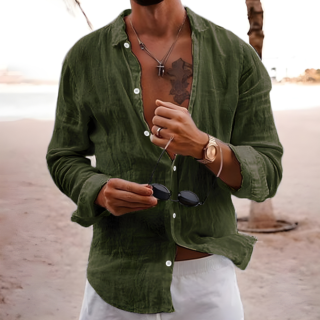 NATURAL COTTON SUMMER SHIRT