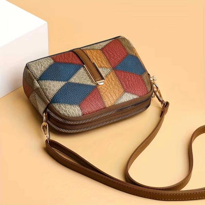 Zoe™ | Stand Out in Style — Colourful Leather Mini Bag