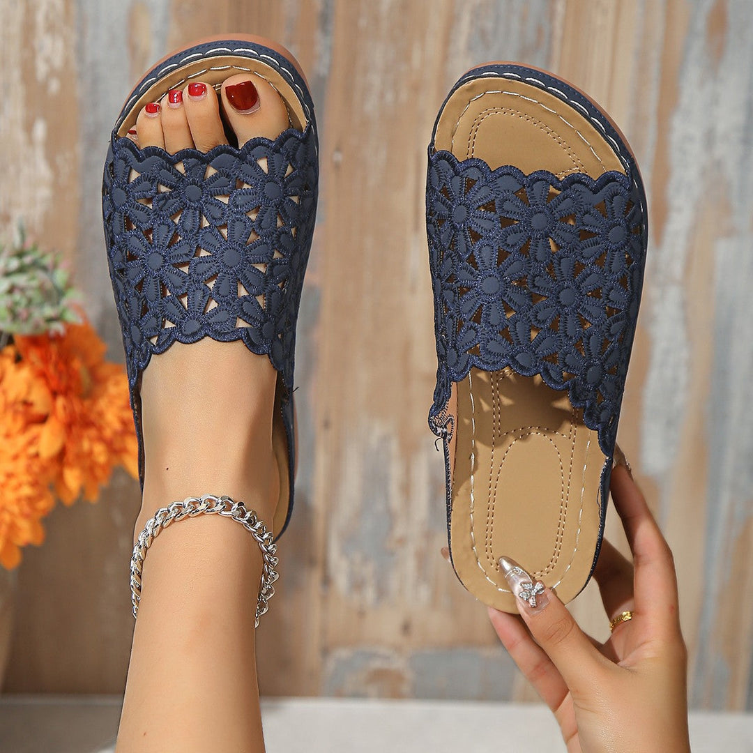 Lordy | Orthopaedic sandals with a comfortable wedge heel