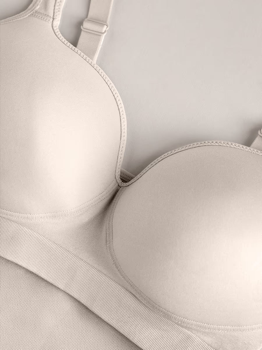 Noelia | Shaping T-shirt with built-in bra