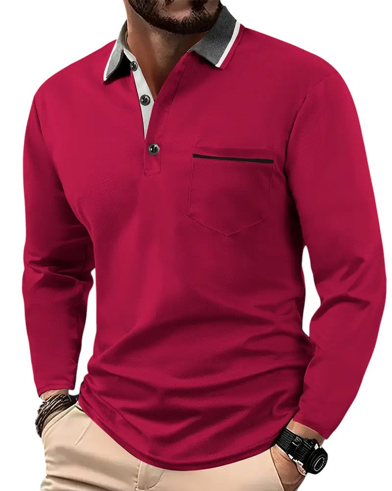 NOVAE | CLASSIC LONG-SLEEVED POLO