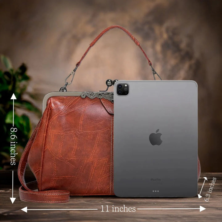Margaret™  | Always Polished — Timeless Leather Handbag