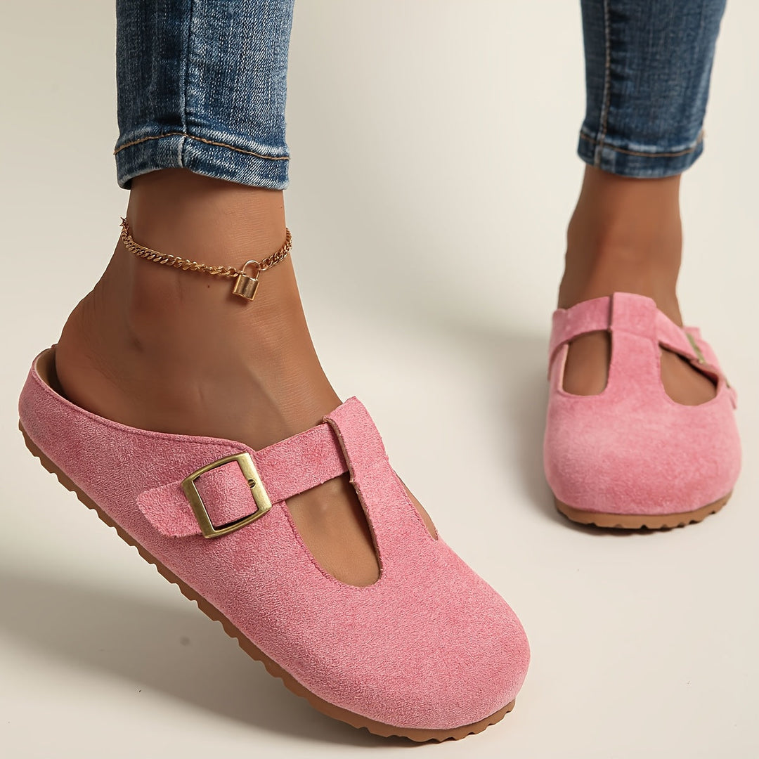 Sofia | Buckle Clog Sandals