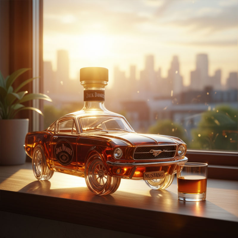 Mustang Limited Edition Whiskey Decanter