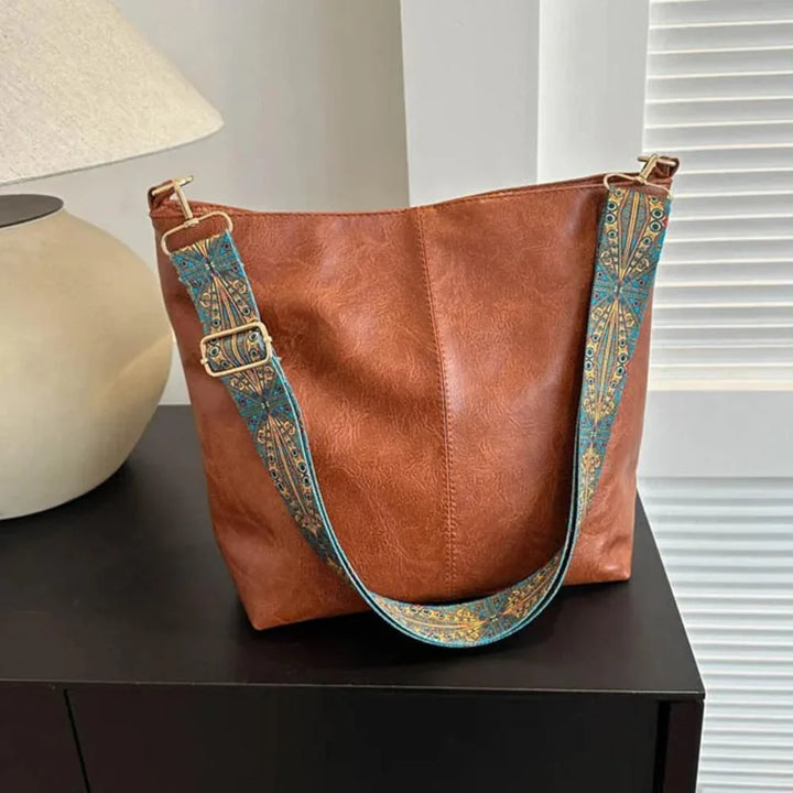 Avery™ | Spacious & Organized — Leather Work Bag with Compartments