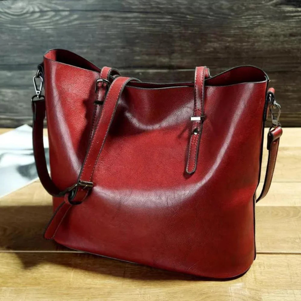 Ashley™ | Carry It All Day — Leather Shoulder Bag
