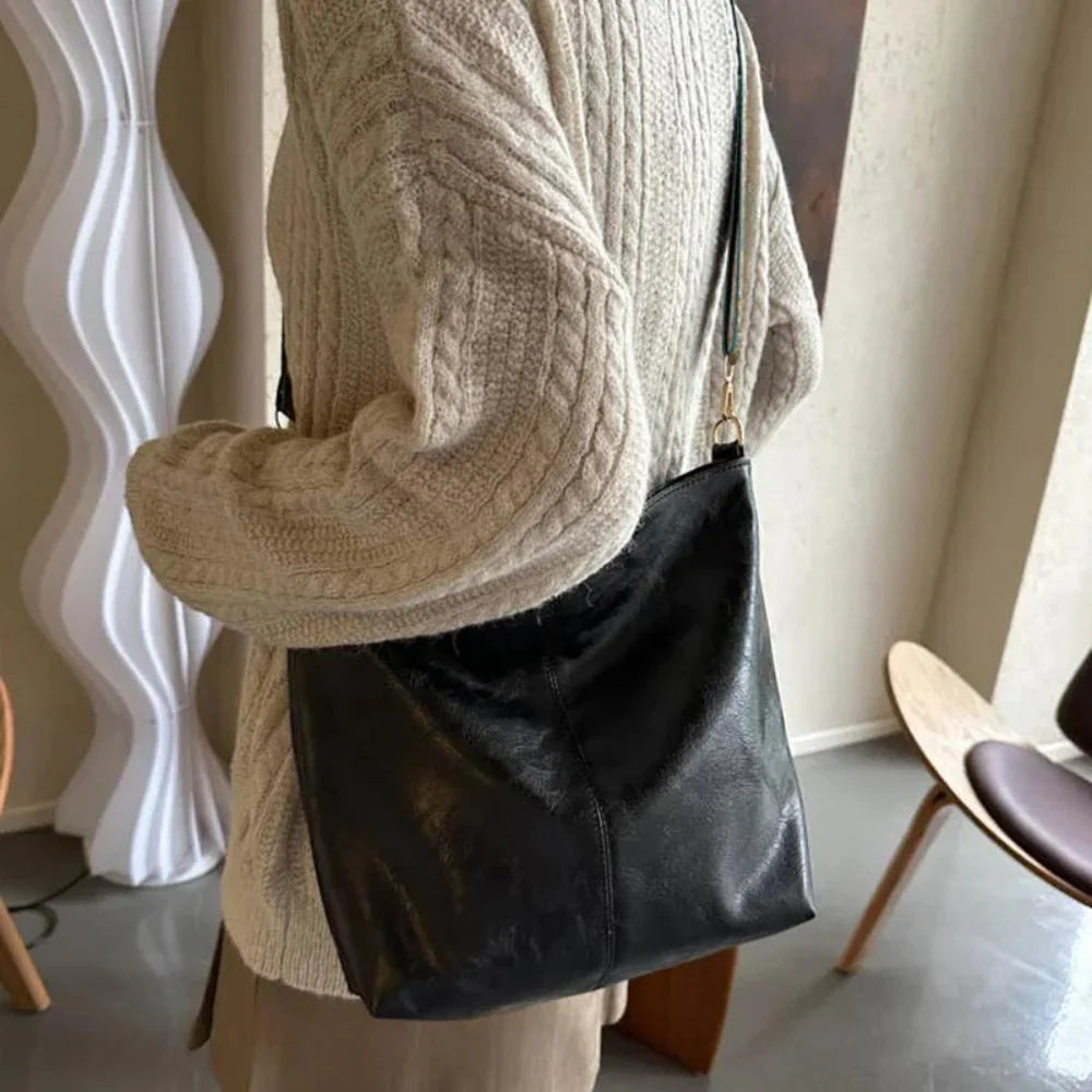Avery™ | Spacious & Organized — Leather Work Bag with Compartments