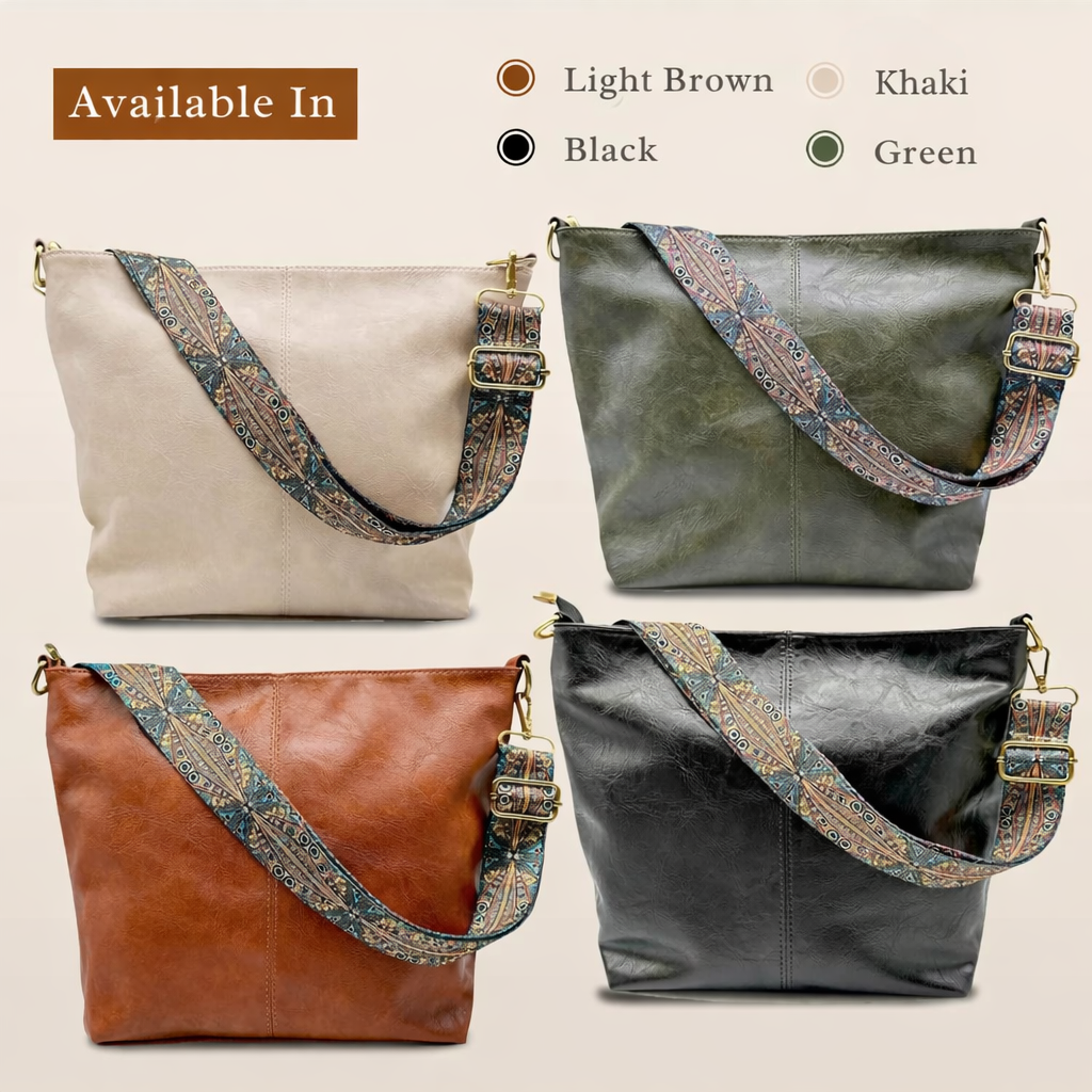Avery™ | Spacious & Organized — Leather Work Bag with Compartments