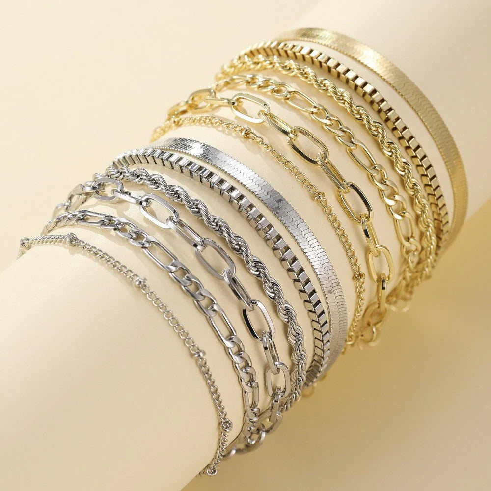 Aurielle | Layer Bracelet Set