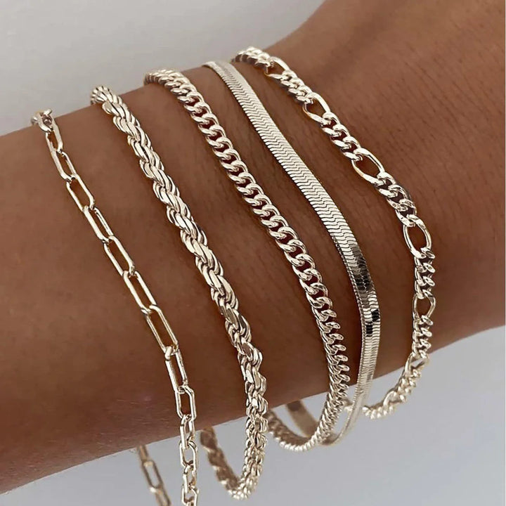 Aurielle | Layer Bracelet Set