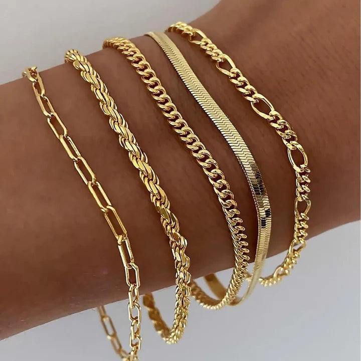 Aurielle | Layer Bracelet Set